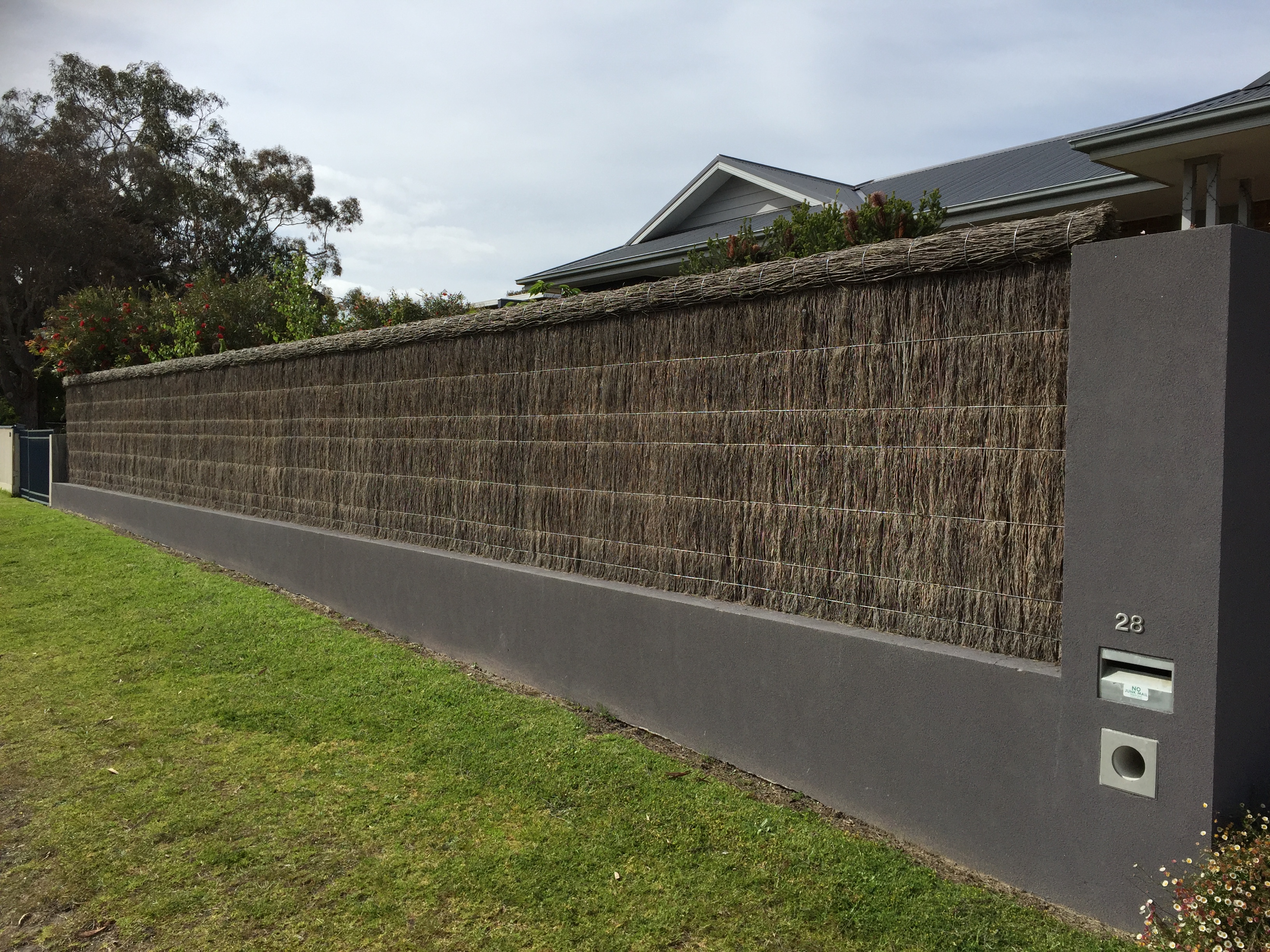 Roll Tops And Capping Wilkins Brush Fencing